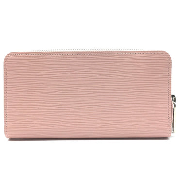 LOUIS VUITTON Long Wallet Purse M61863 Epi Leather Pink type Epi Zippy wallet Women Used Authentic